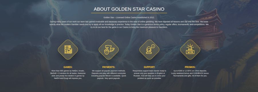 Fakta om casinoet