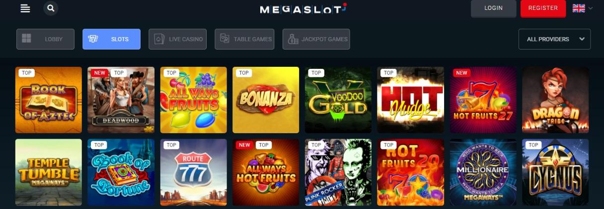 Megaslot Casino slots