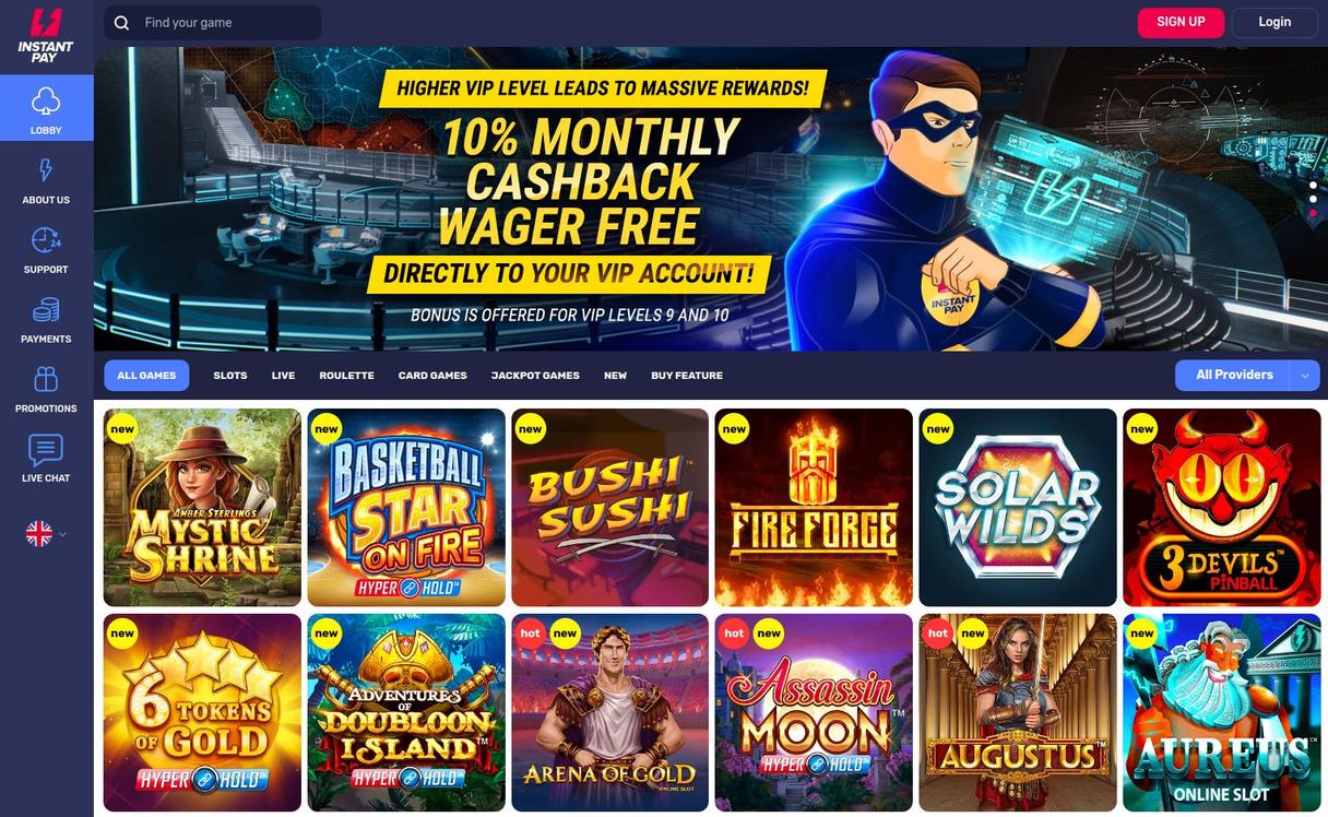 Instant Pay Casino