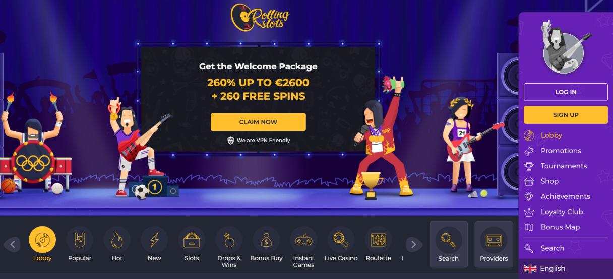 Rolling Slots Casino